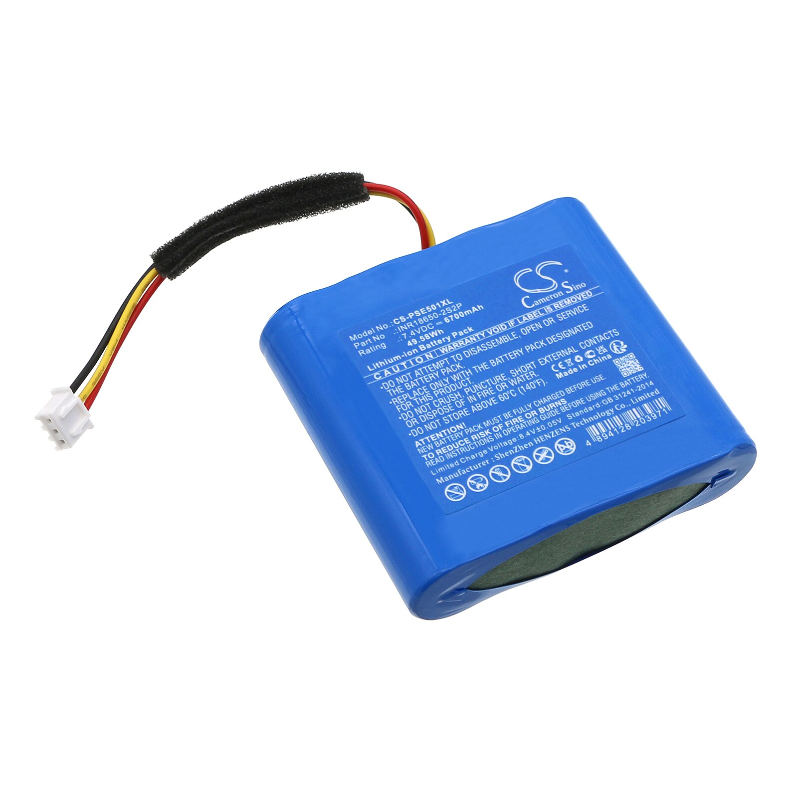 Batteri til højttaler til Philips PSE0501, PSE0501/00, Smartmeeting PSE0501/00
