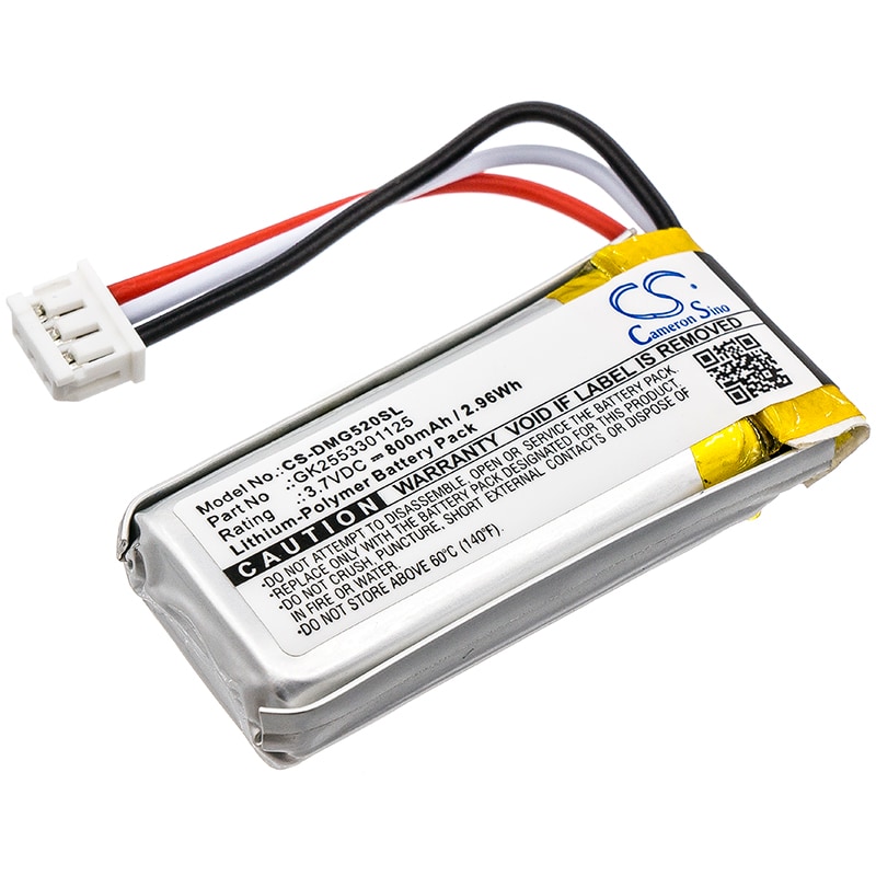 Batteri til navigator, GPS til DIGITAL MATTER G52S, G52 Solar