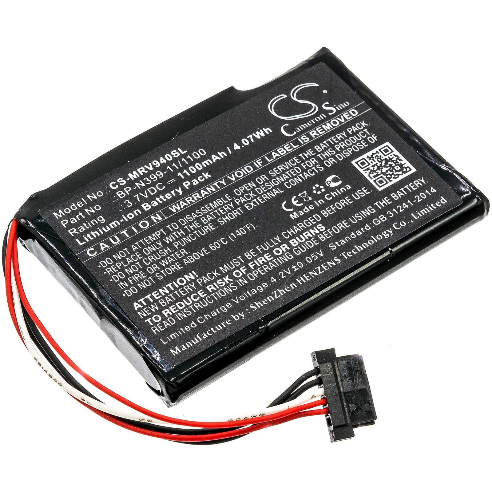 Batteri til navigator, GPS til Magellan RoadMate RV 9490T-LMB