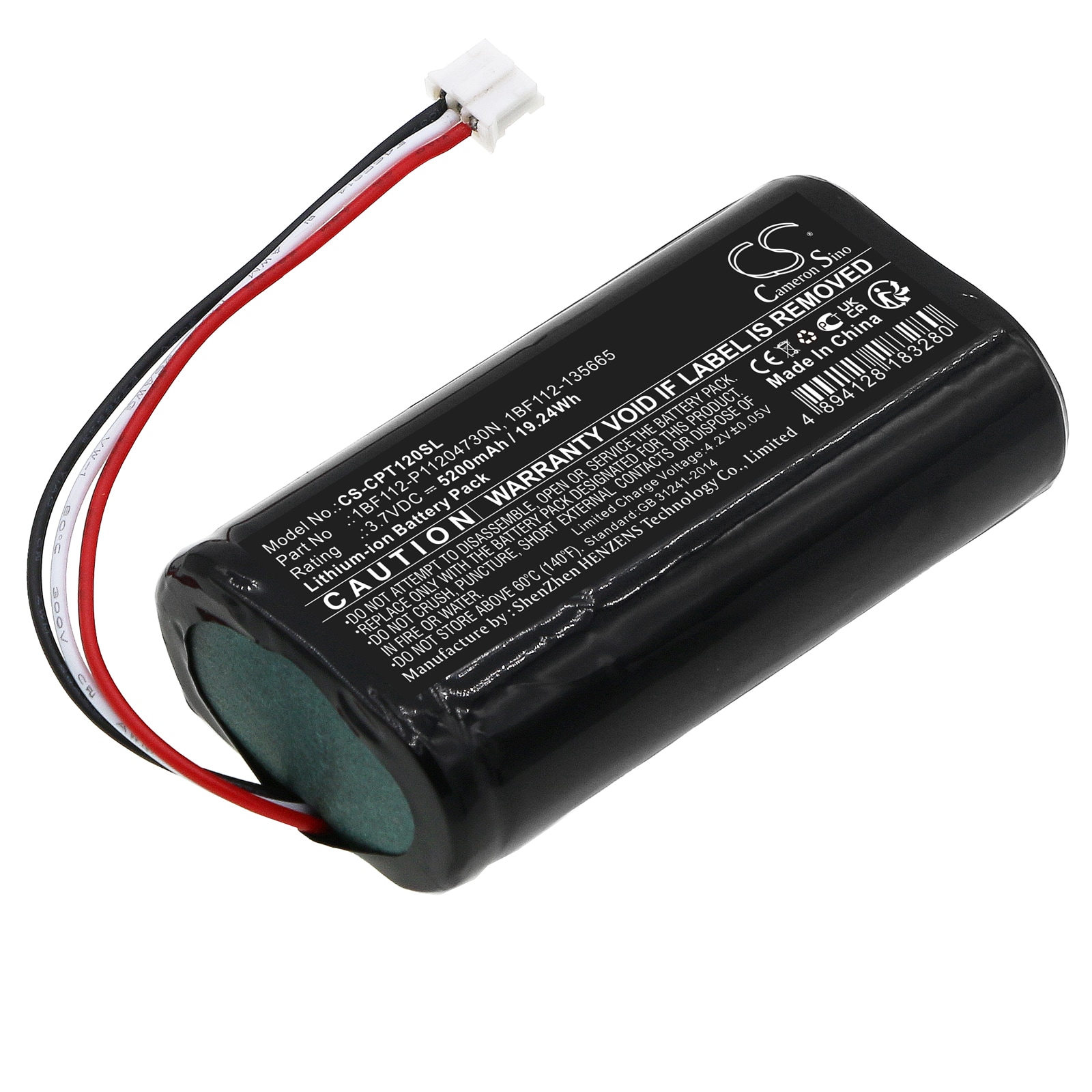 Batteri til Navigator, GPS til CalAmp TTU-1200, TTU-2800