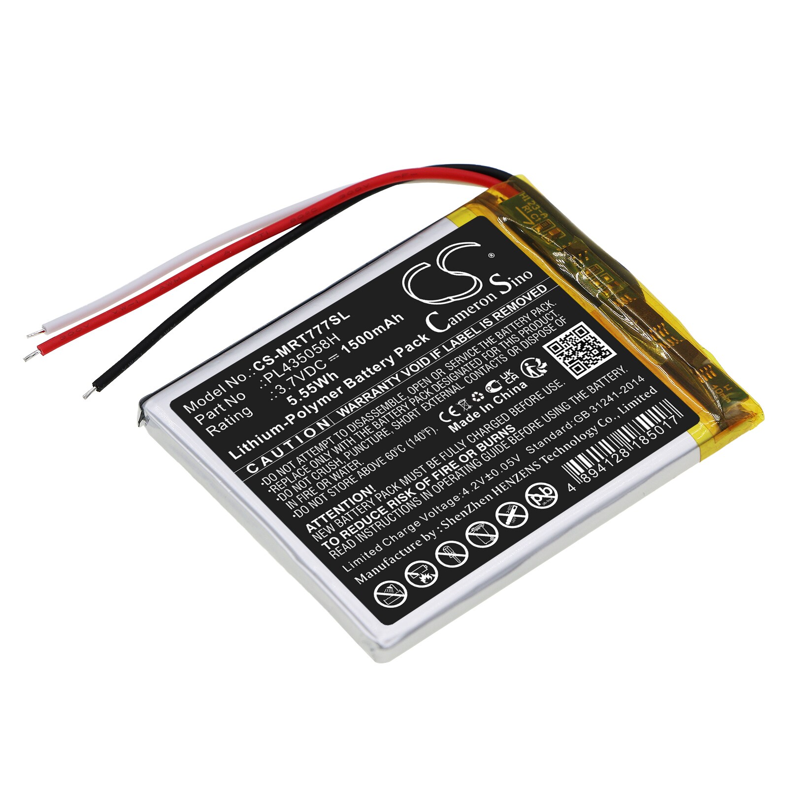 Batteri til Navigator, GPS til RoadMate 7771T-LMB, RM7771T-LMB