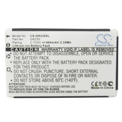 Batteri til Navigator, GPS til Holux GR-230 GPS-modtager, GR-231 GPS-modtager