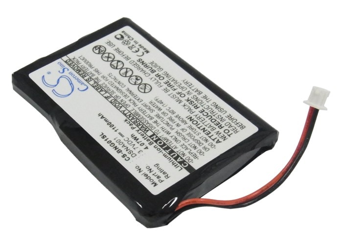 Batteri til Navigator, GPS til Blaupunkt Navi GPS, TravelPilot Lucca 3.3