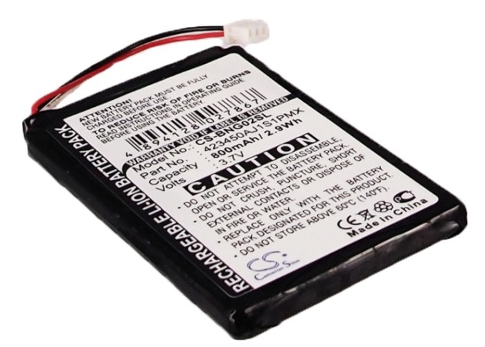 Batteri til Navigator, GPS til Blaupunkt TravelPilot 100, TravelPilot 1300 osv.