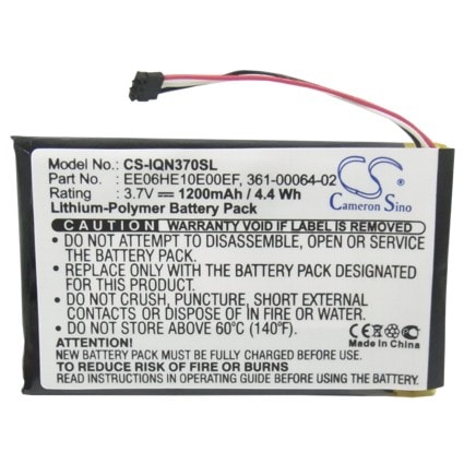 Batteri til Navigator, GPS til Garmin Nuvi 3700, Nuvi 3760, Nuvi 3760T og andre.