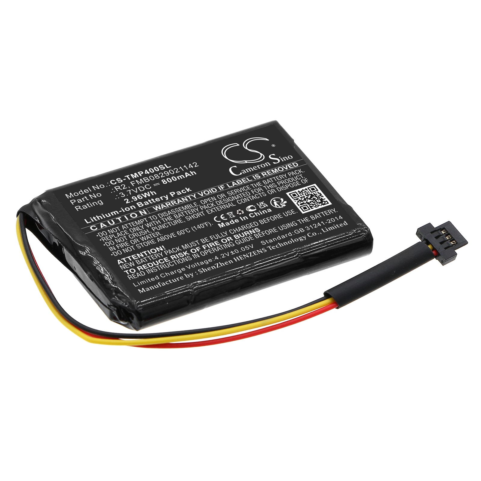 Batteri til Navigator, GPS til TomTom Pro 4000, 4EG0.001.08, XXL og andre.