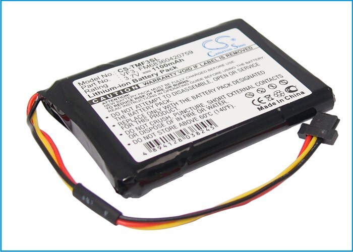 Batteri til Navigator, GPS til TomTom Quanta, Go XL330S