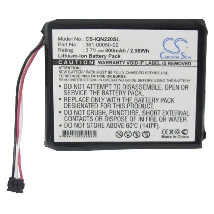 Batteri til Navigator, GPS til Garmin Nuvi 2200, Nuvi 2200LT, Nuvi 2240 og andre.