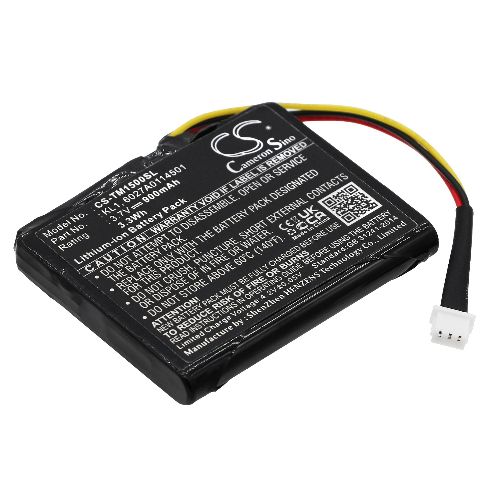 Batteri til navigator, GPS til TomTom VIA 1505T, VIA 1435TM, VIA 1505M osv.