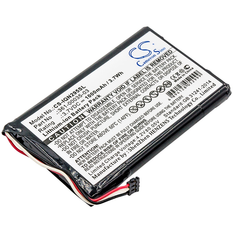 Batteri til Navigator, GPS til Garmin Nuvi 2555LMT, Nuvi 2555LT, Nuvi 2495LMT og andre.