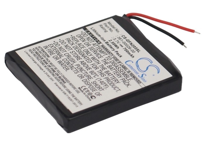 Batteri til Navigator, GPS til Garmin forerunner 205, forerunner 305