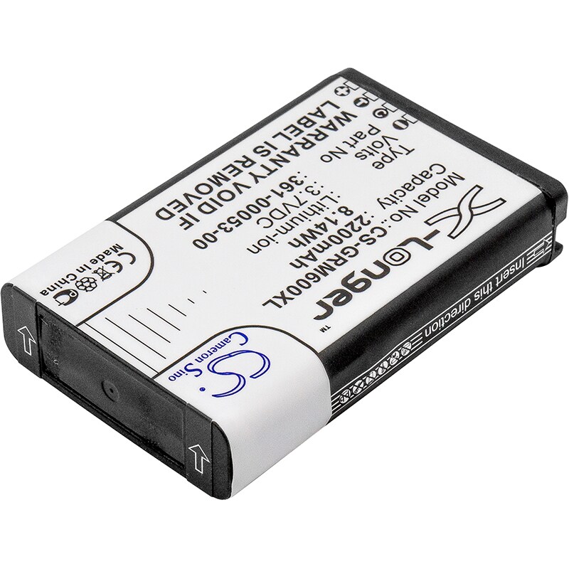 Batteri til Navigator, GPS til Garmin Montana 600, Montana 600T, Montana 650 osv.