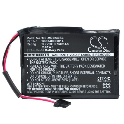 Batteri til navigator, GPS til Magellan RoadMate 2230, RoadMate 2230T-LM