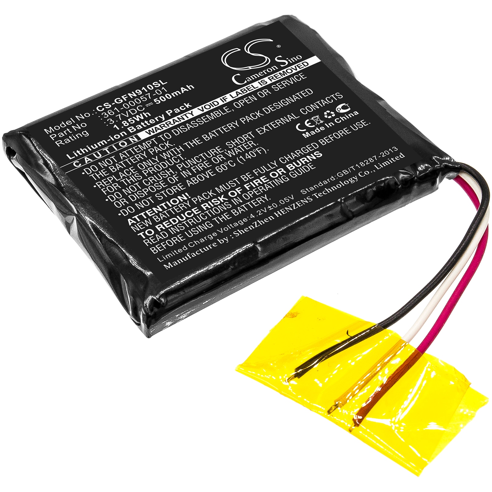 Batteri til Navigator, GPS til Garmin forerunner 910XT