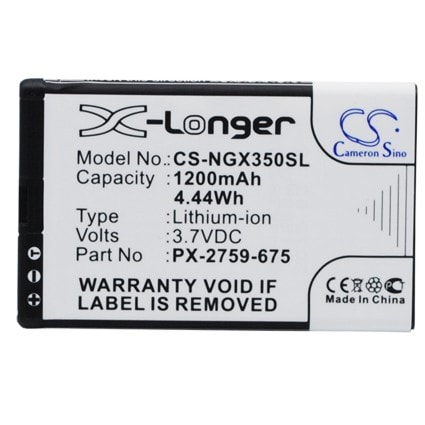 Batteri til Navigator, GPS til Navgear Motorradnavi SLX-350, TourMate SLX-350