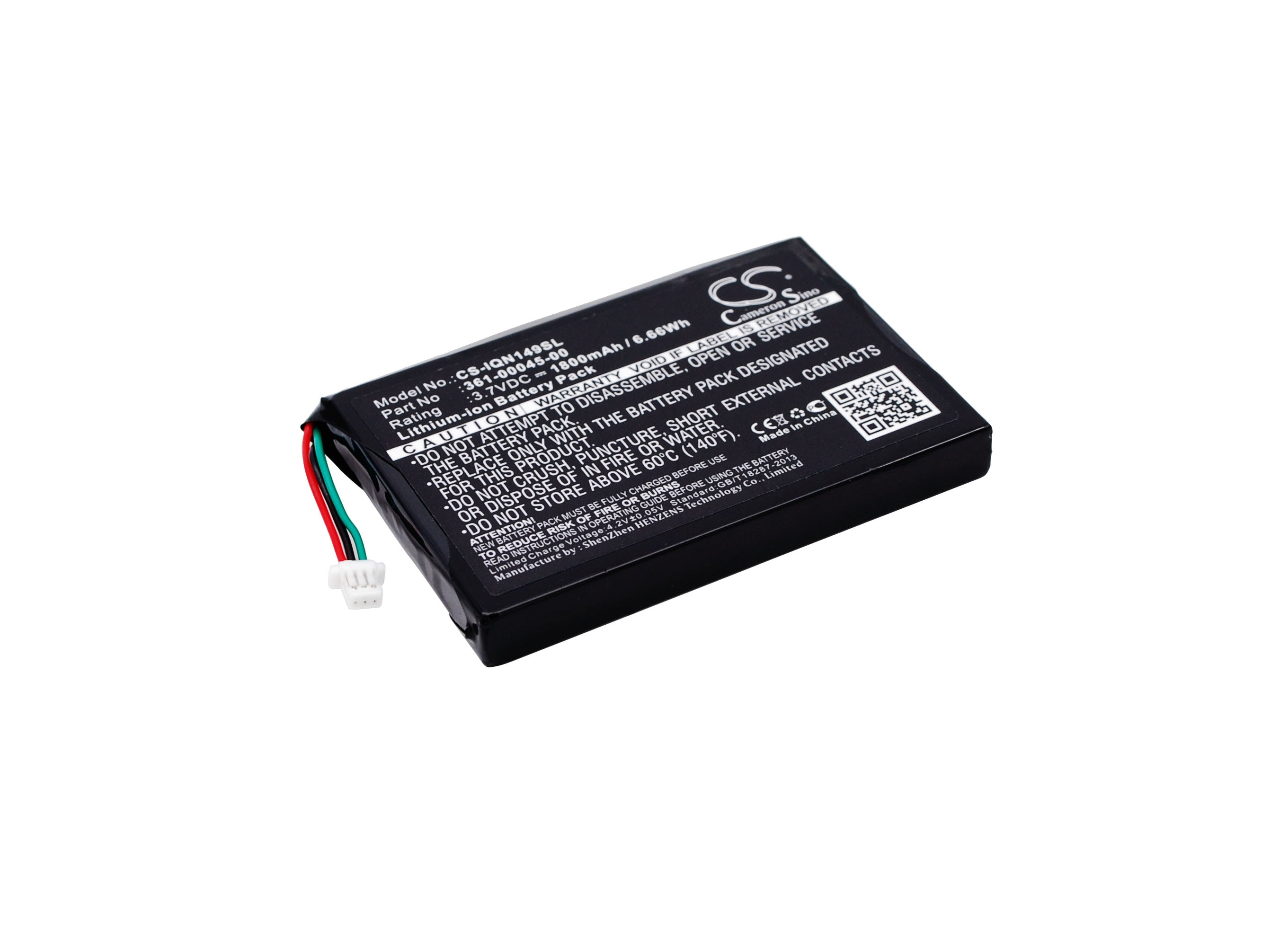 Batteri til Navigator, GPS til Garmin Nuvi 1490TV, Nuvi 2585TV, GDL 39 og andre.