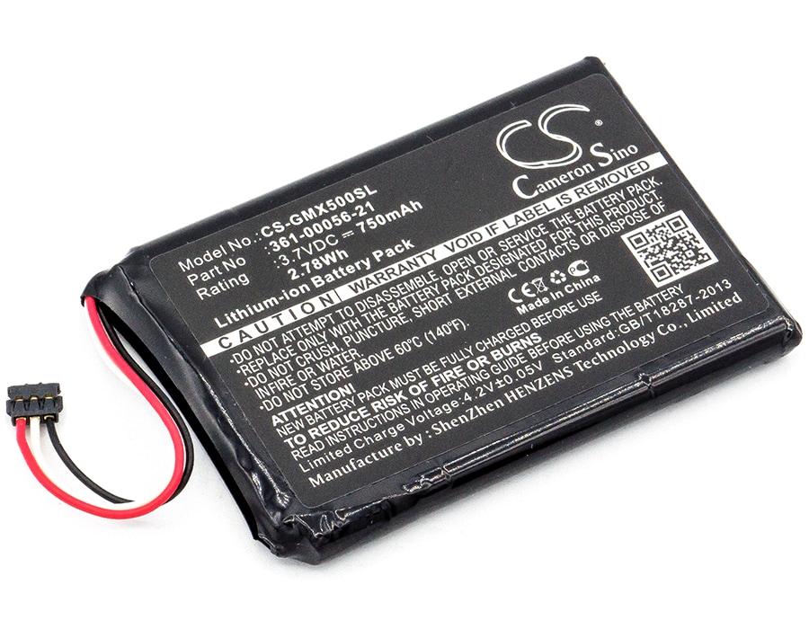 Batteri til Navigator, GPS til Garmin Driveluxe 50 LMTHD, 010-01531-00 og andre.