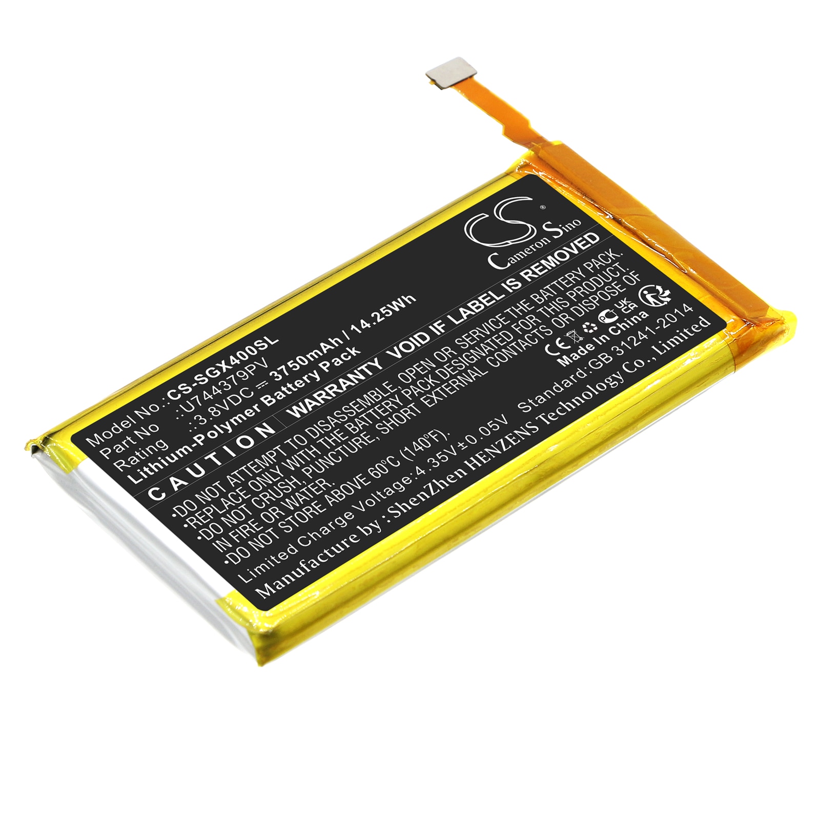 Batteri til Navigator, GPS til SkyGolf SkyCaddie SX400