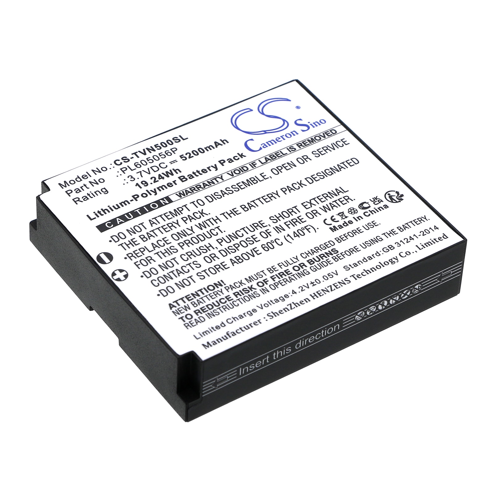 Batteri til Navigator, GPS til TwoNav Aventura 500, Aventura, Aventura Motor