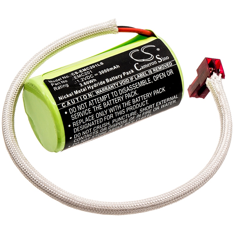 Batteri til nødbelysning til Lithonia ELB1P201NB, 1009S00-MZ, ELB0320 og andre.