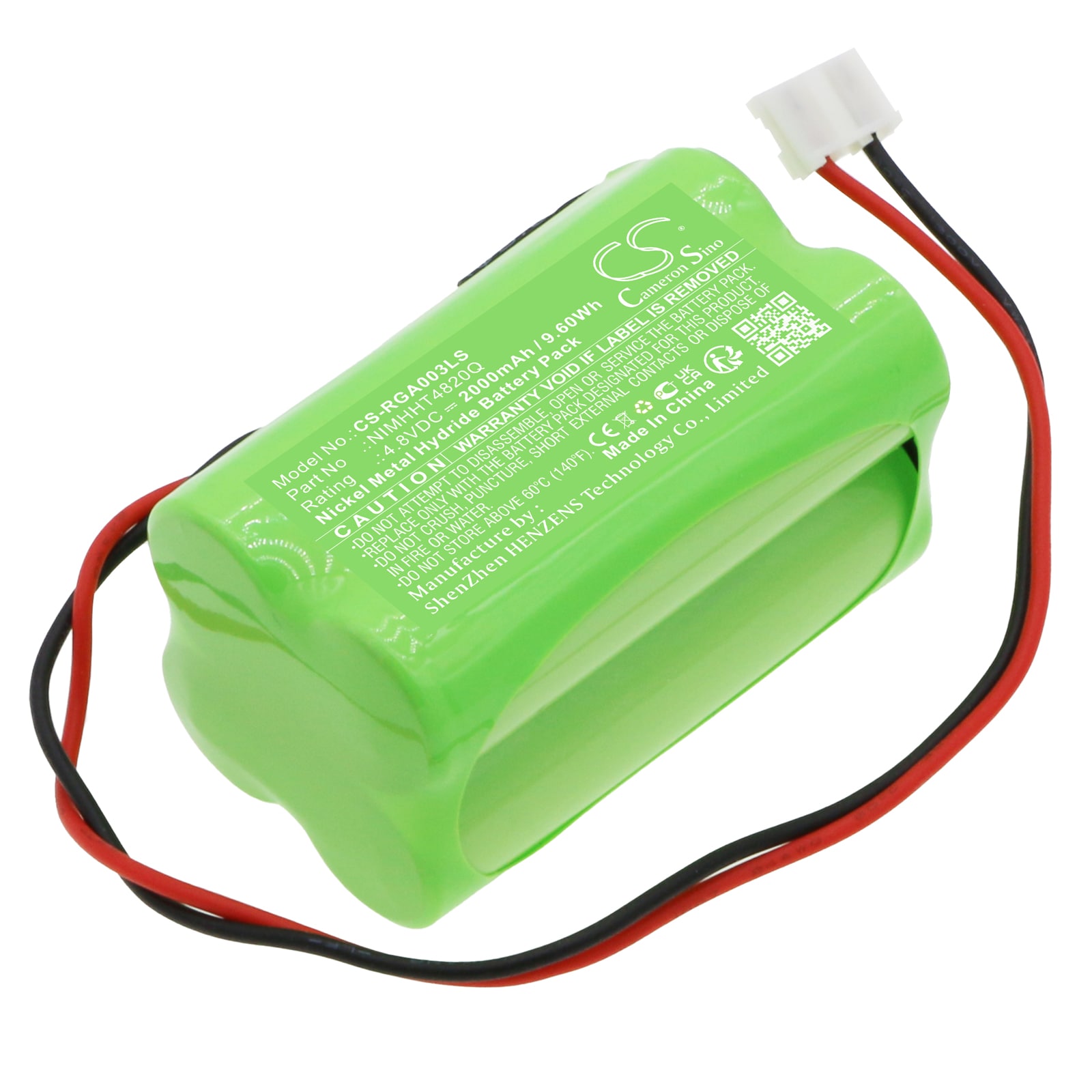 Batteri til nødlys til ABM AMC003(SC), AKD003(SC), AMD008(SC) AXC(W) og andre.