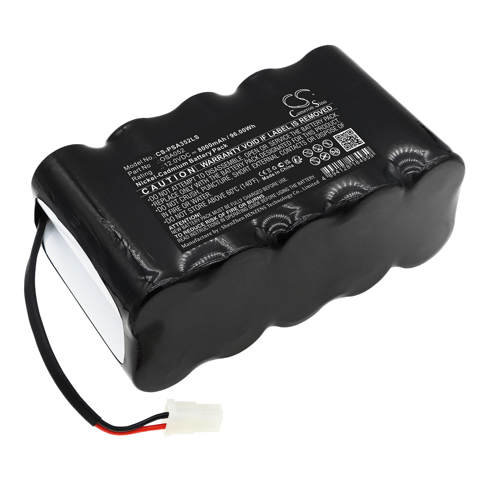 Batteri til nødlys til PowerSonic A35241