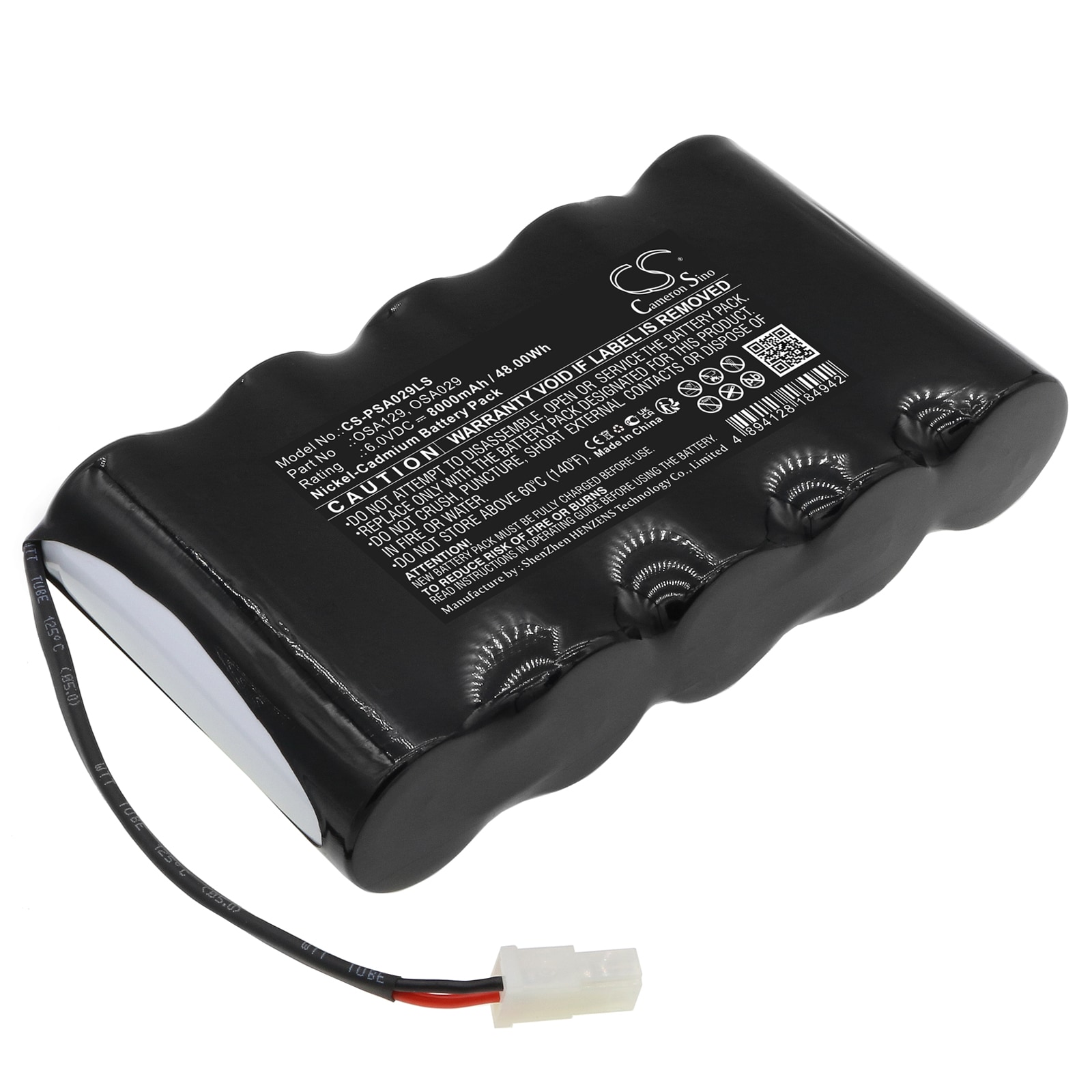 Batteri til nødlys til PowerSonic A13146-4