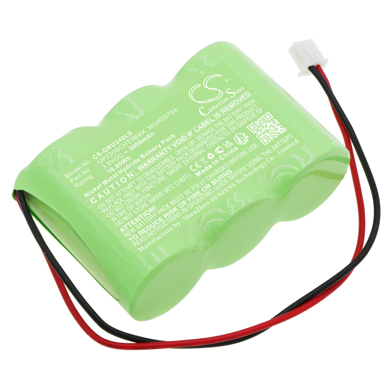 Batteri til nødlys til Legrand 061096, U34 LED, ECO2