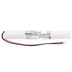 Batteri til nødbelysning til Legrand URA ONE 6 616 40, URA ONE 6 626 34/40 osv.