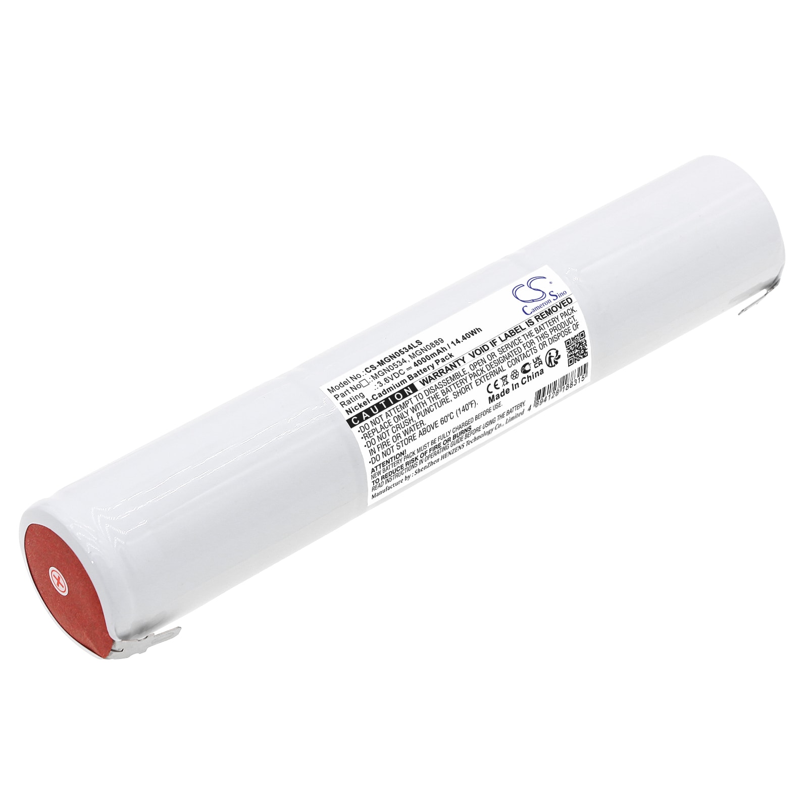 Batteri til nødbelysning til Schneider TD110333, OVA58985, 130041 og andre.