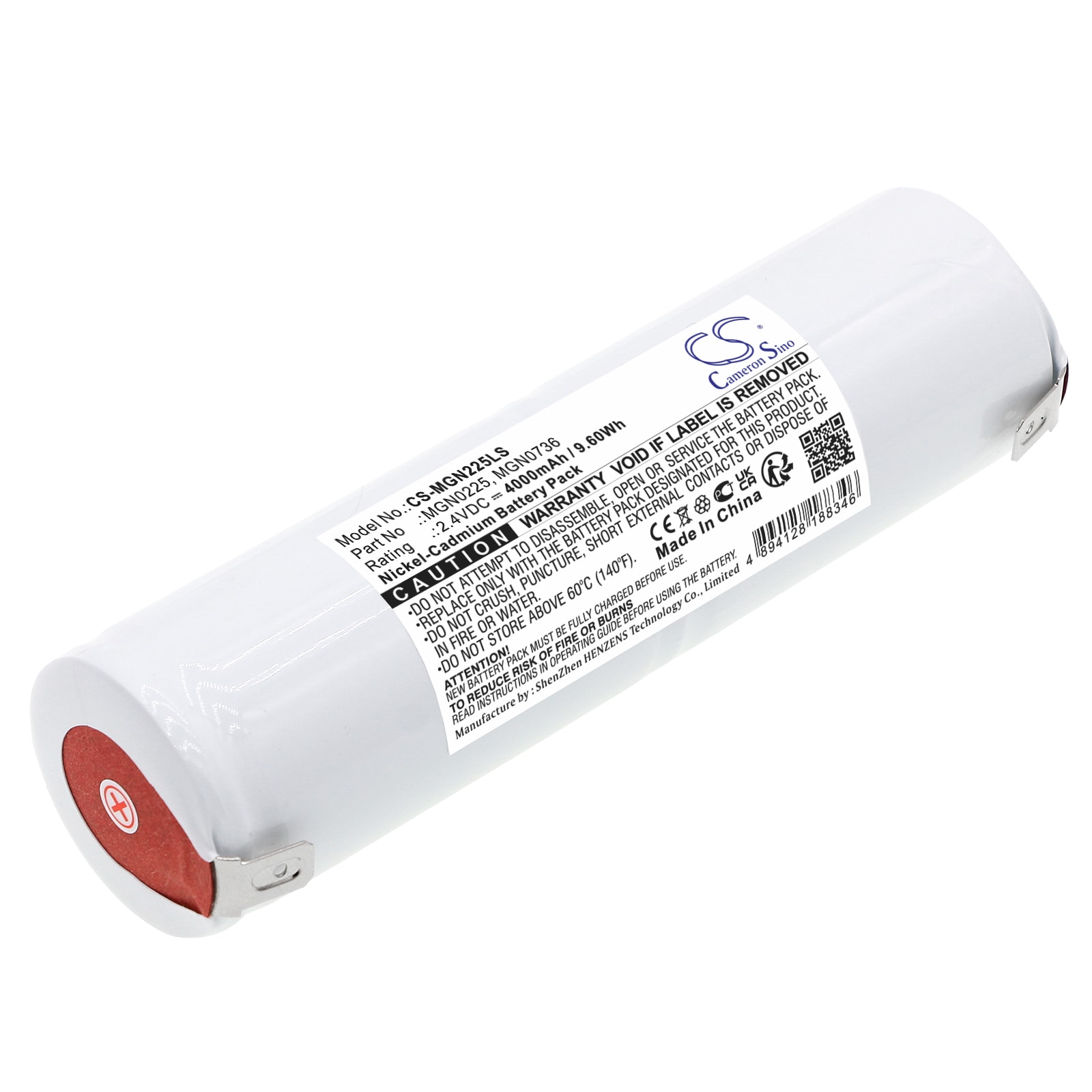 Batteri til nødlys til URA 130040, 131199, 137971 osv.