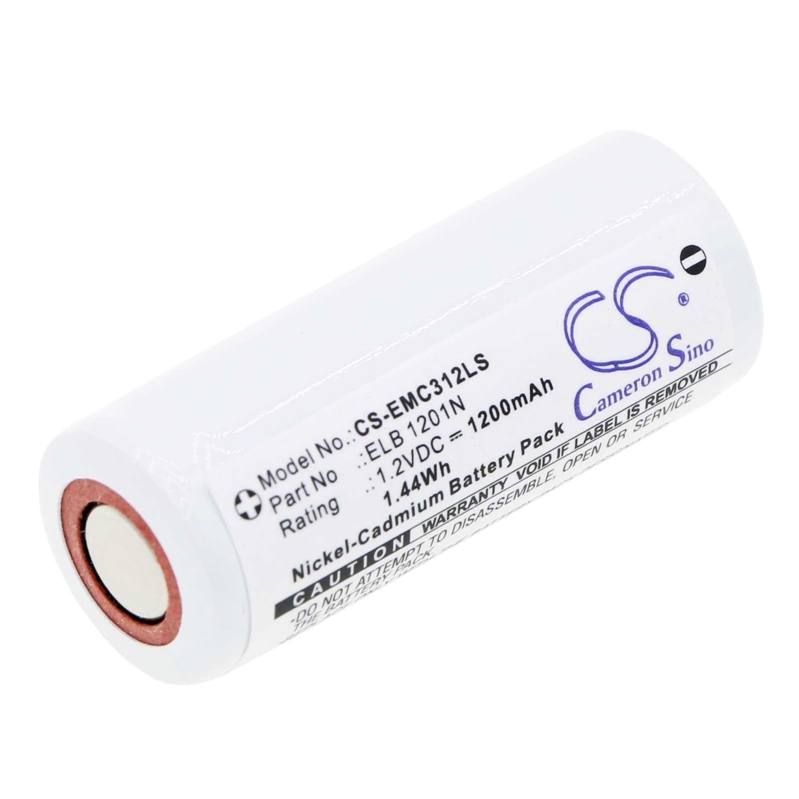 Batteri til nødlys til Lithonia LX S W 3 G 120/277 EL N og andre