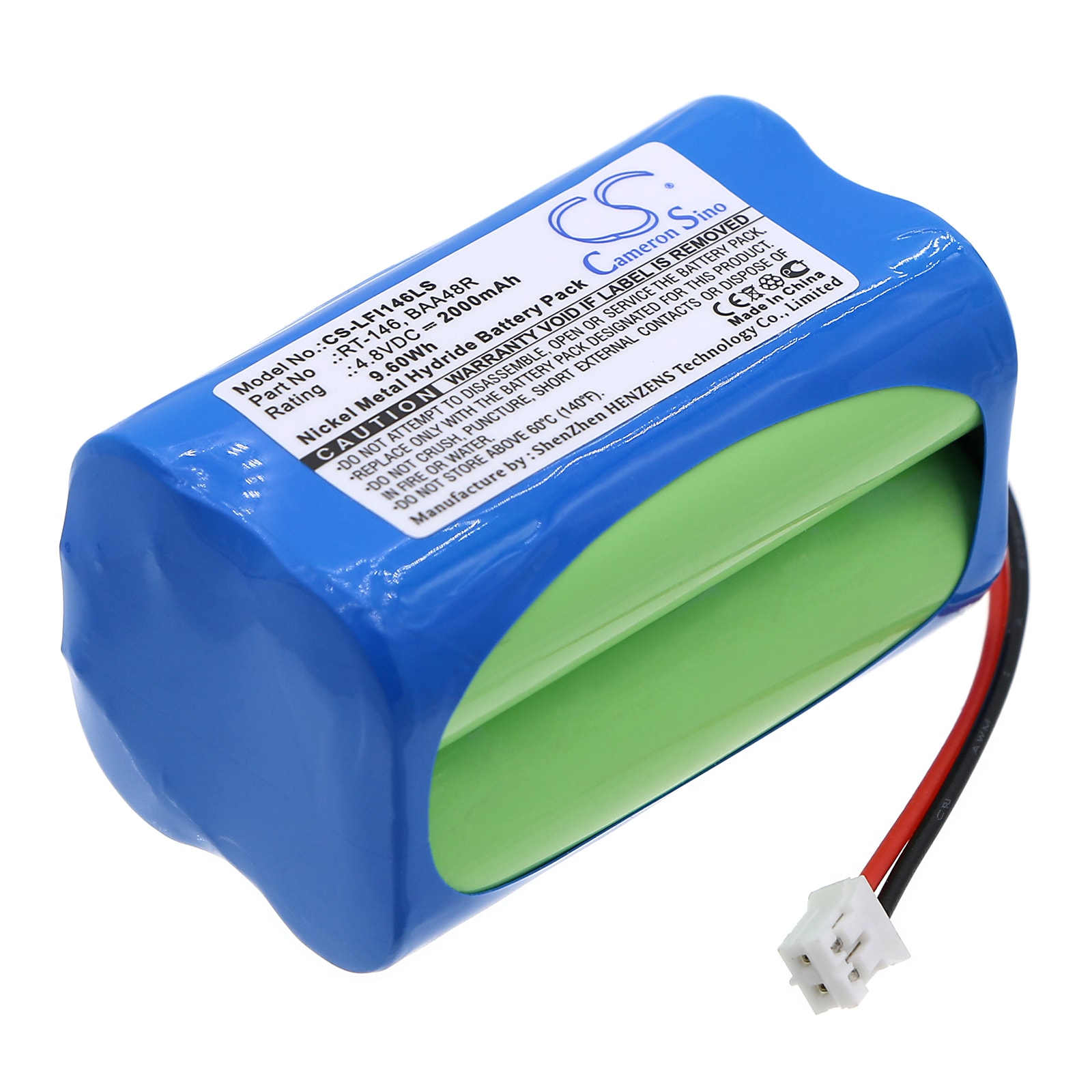 Batteri til LFI Lights Emergency Light, Daybrite Emergi-Lite BAA48R og andre.