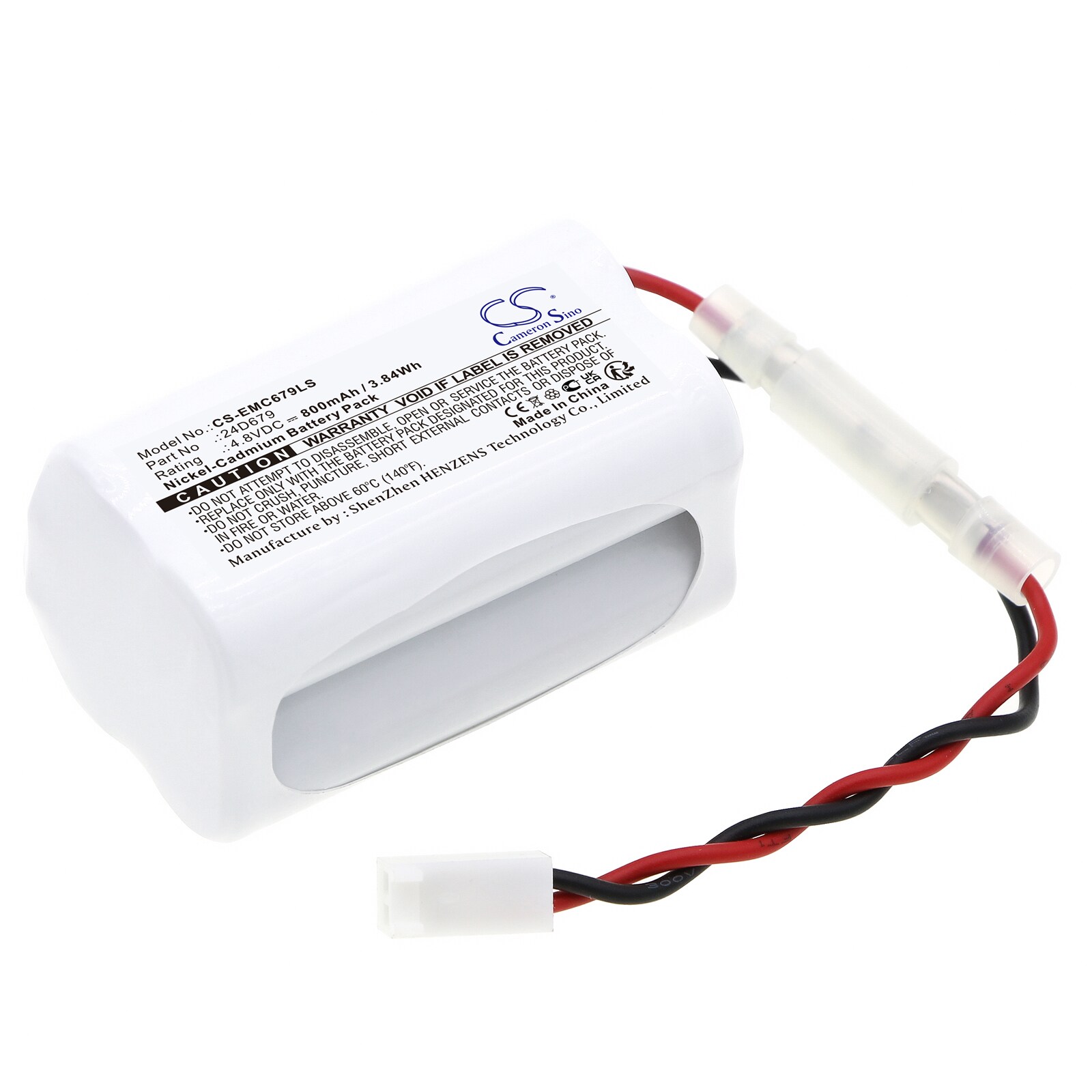 Batteri til nødlys til DUAL-LITE LXW-13-X2, LXW-15-X2, LXW-16-X2