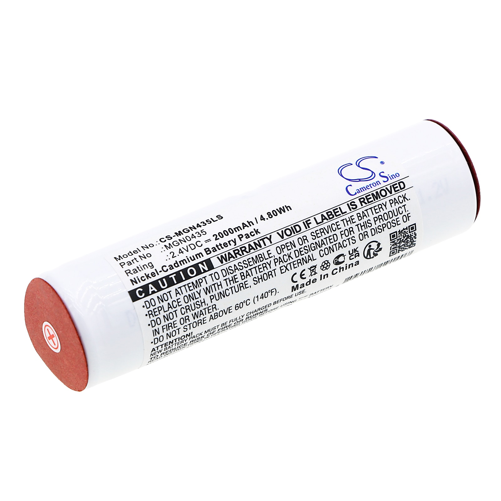 Batteri til nødlys til Saft 805565, 135869, 134891 og andre.