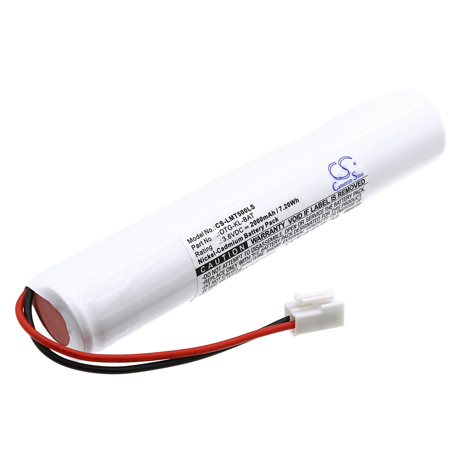 Batteri til nødbelysning til Lumenxl OTG-KL, OTG-KL-1, OTG-EF-55