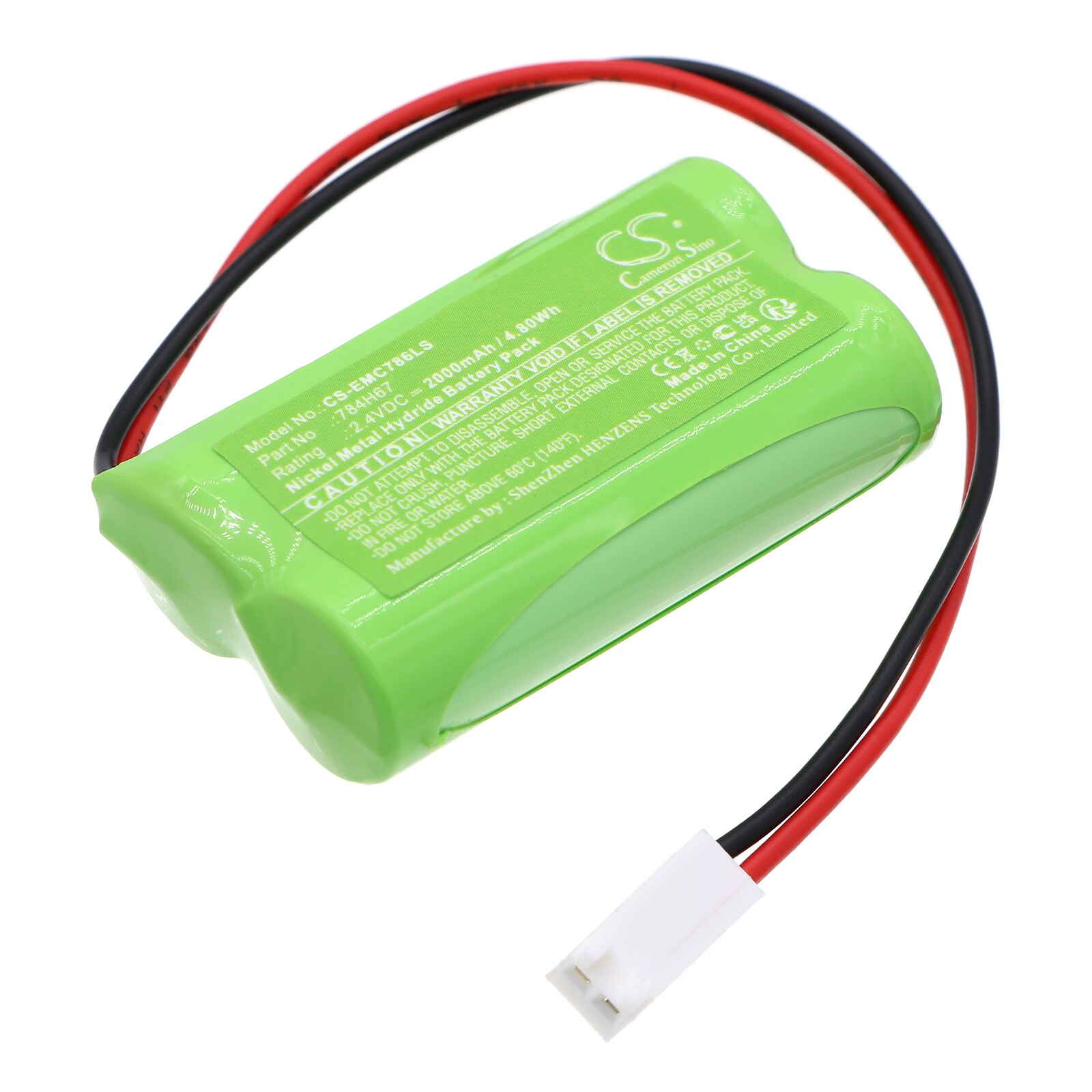 Batteri til nødlys til DUAL-LITE EV4D-02L, EV4DI-02L