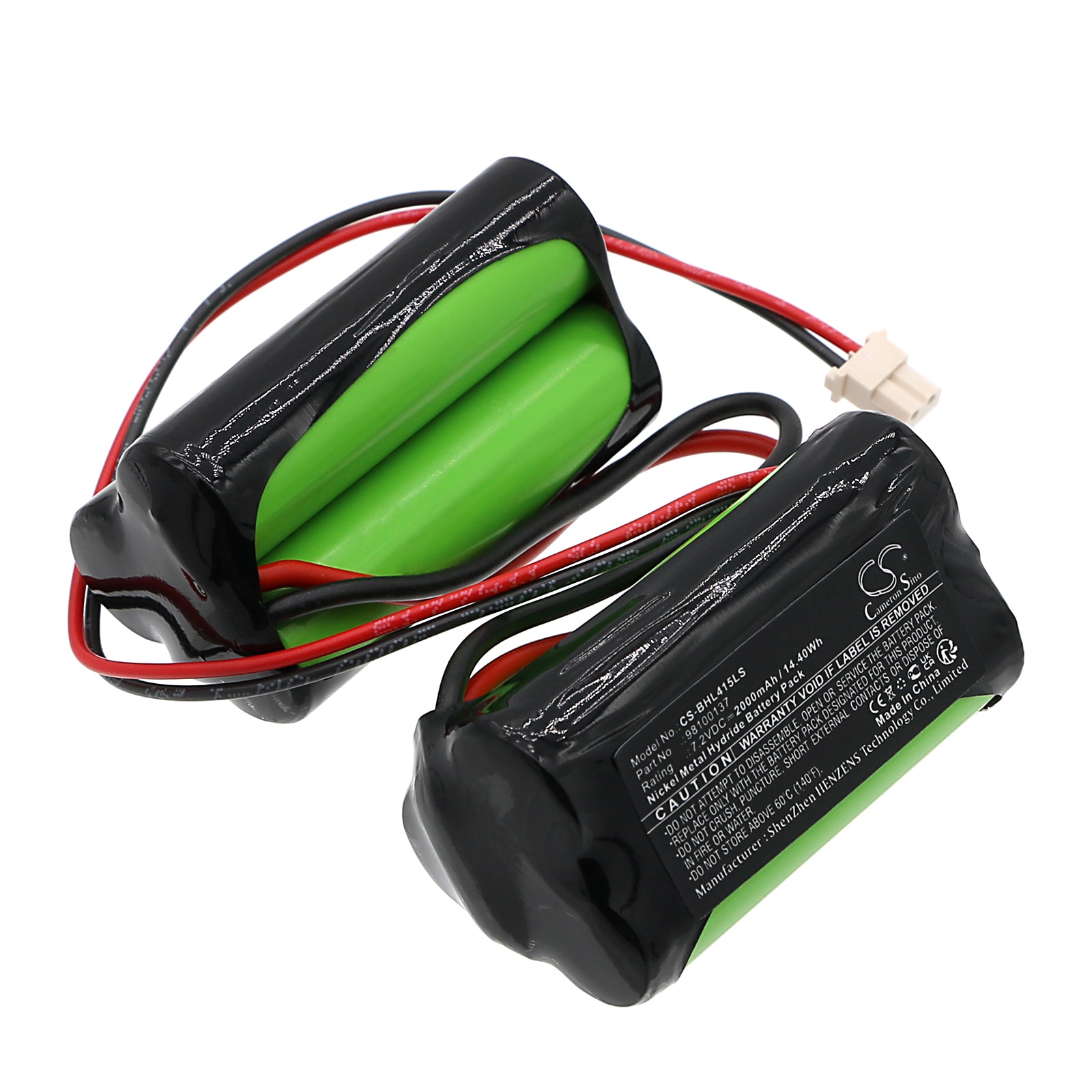 Batteri til nødbelysning til Beghelli 415393001, N93201LG