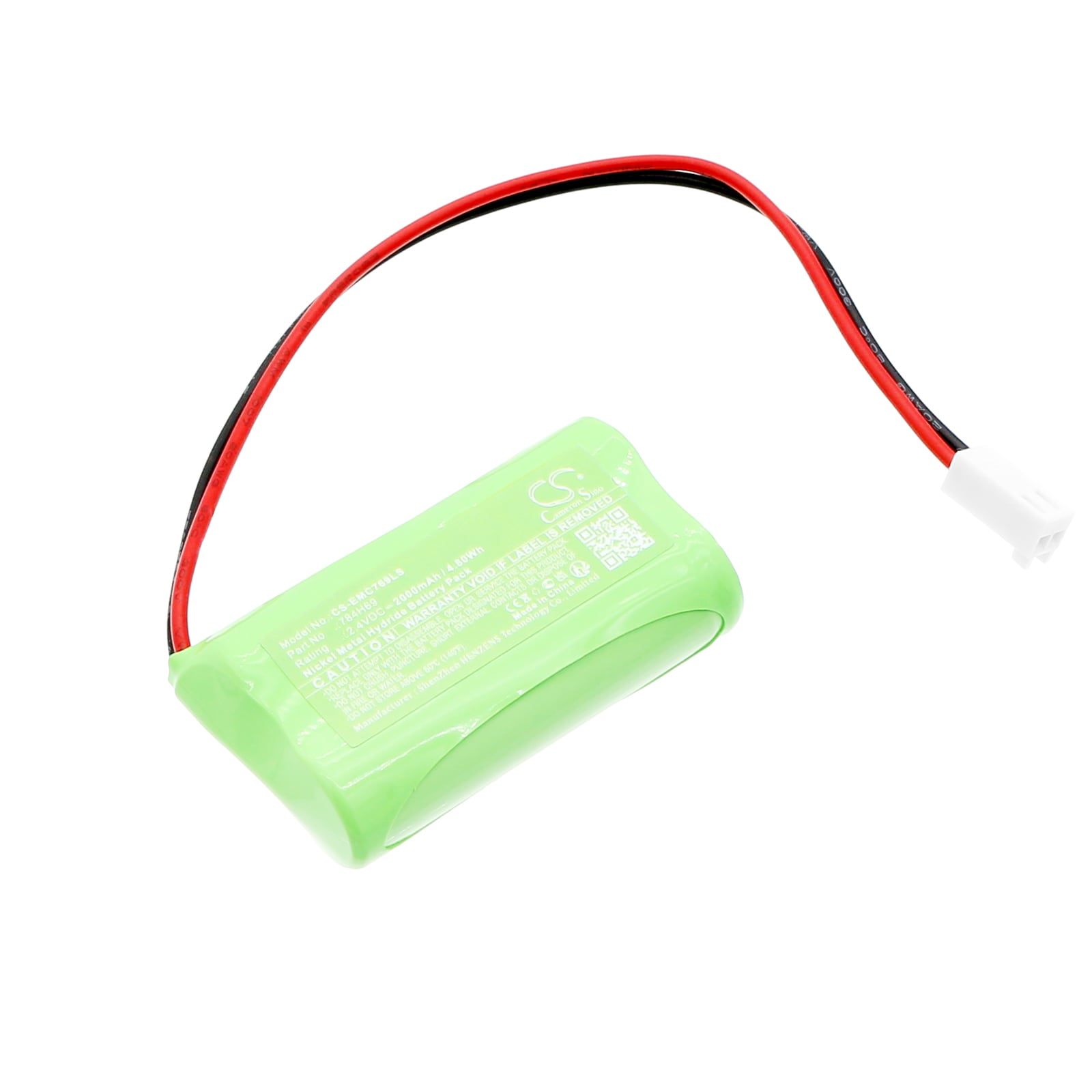 Batteri til nødbelysning til DUAL-LITE EV2D, EV2DI, EV2DI-24K osv.