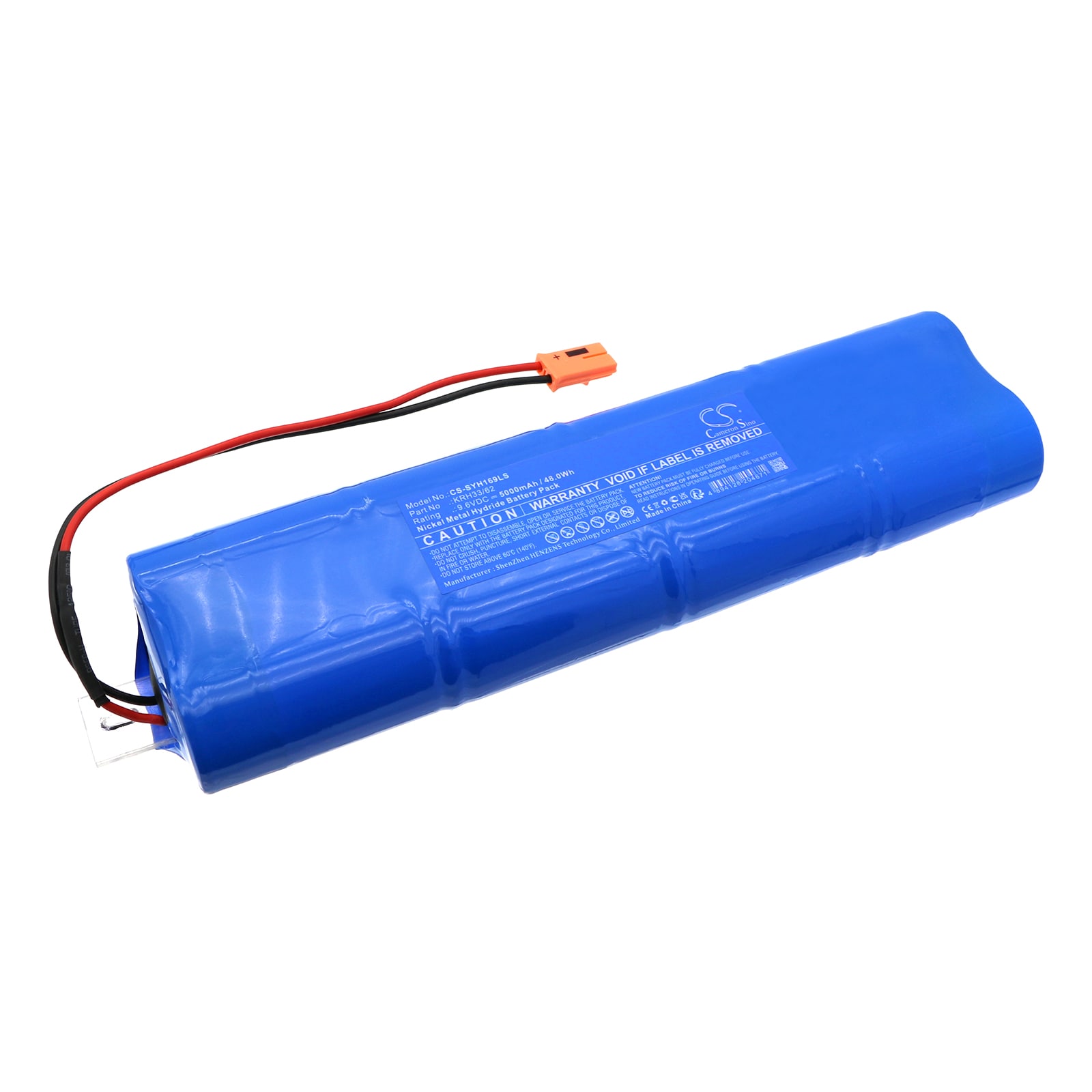 Batteri til nødlys til Streamer YH08-W1690 16W