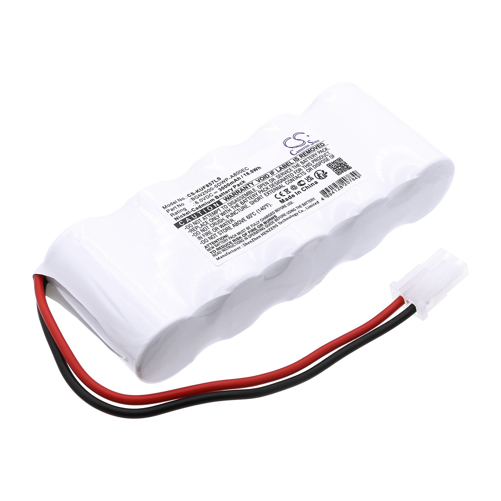 Batteri til nødlys til Kaufel 850.0057