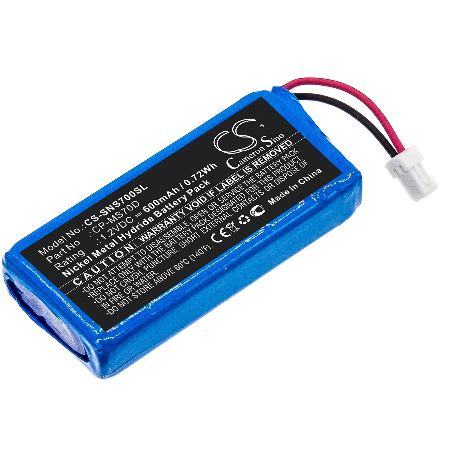 Batteri til medieafspiller til Sony Walkman NW-MS70D, NW-MS90D