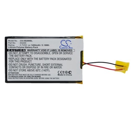 Batteri til medieafspiller til Archos Gmini XS200, Gmini XS202, Gmini XS202s osv.