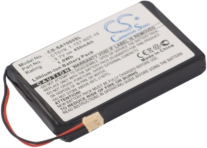 Batteri til medieafspiller til Sony NW-A1000, NW-A1200s, NW-A1200v osv.