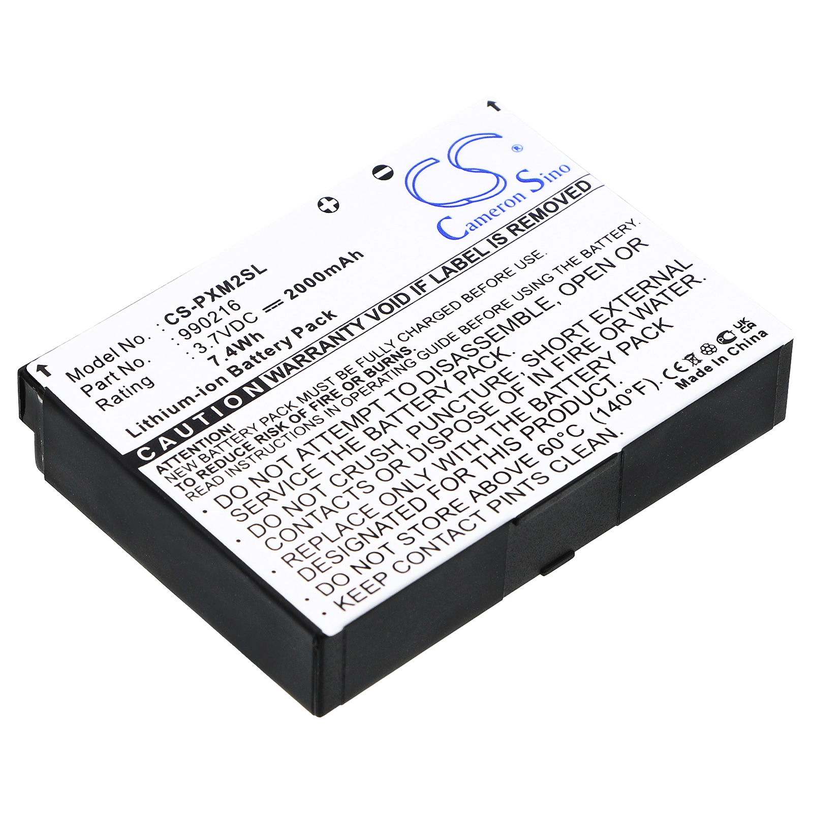 Batteri til medieafspiller til Pioneer GEX-INN01, XM2go, inno osv.