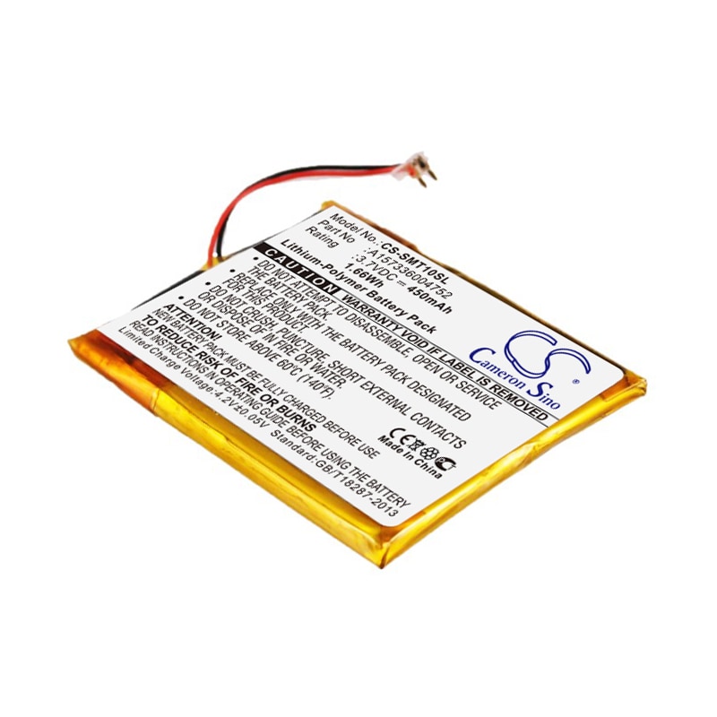 Batteri til medieafspiller til Samsung YP-T10JAGY, YP-T10JARY, YP-T10QB/XSH osv.