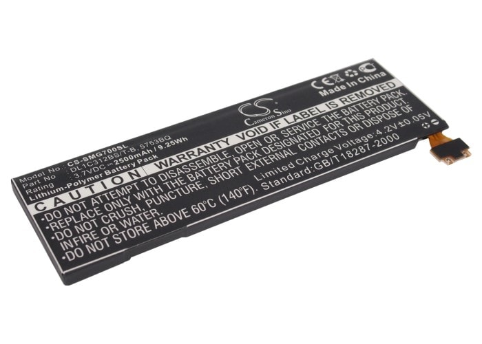 Batteri til medieafspiller til Samsung Galaxy Player 5.0, YP-G70C/NAW, YP-G70CWY/XAA osv.