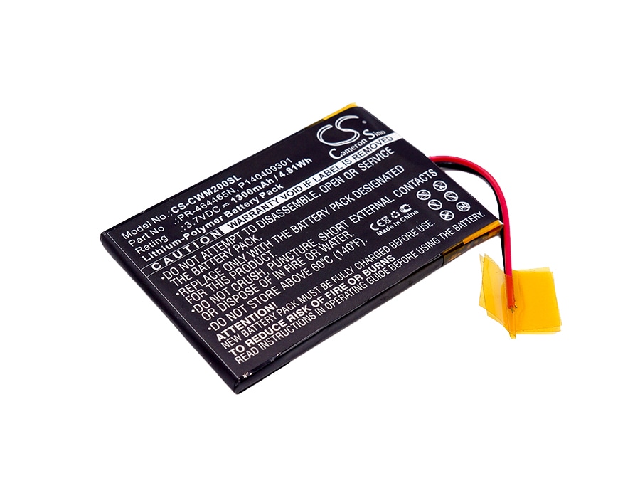 Batteri til medieafspiller til Cowon M2, M2 16G, M2 32G