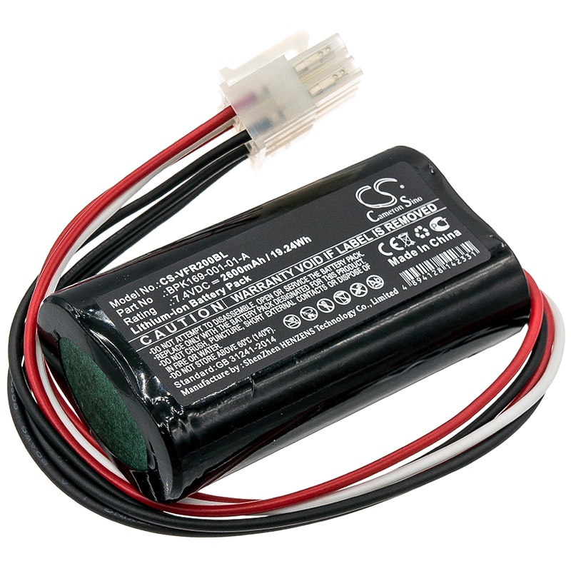Batteri til betalingsterminal til Verifone Ruby 2, Ruby CI, PCA169-404-01-A og andre.
