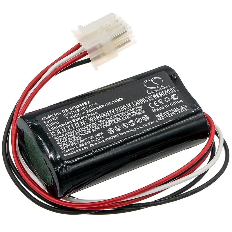 Batteri til betalingsterminal til Verifone Ruby 2, Ruby CI, PCA169-404-01-A og andre.